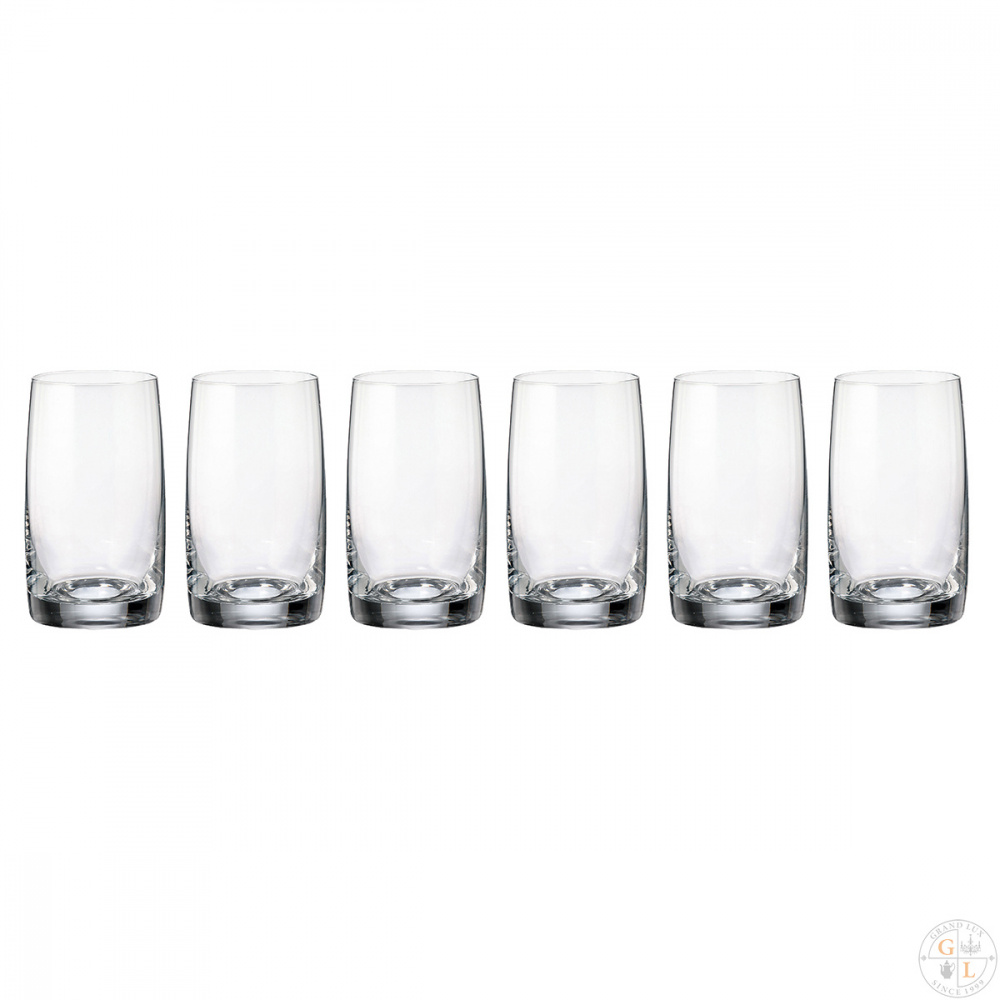 Стакан для воды 250мл,6шт, PAVO, IDEAL  БСС0098  12752