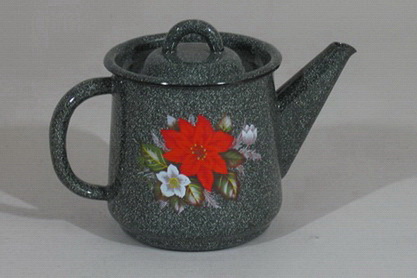 Чайник 1,0л,СТАЛЬЭМАЛЬ с рис. с202/с 