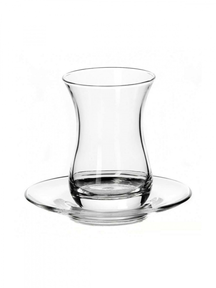 Стакан с блюдцем PASABAHCE Tea&Coffee   BP96308B